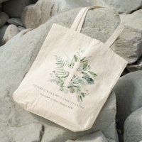 Rustic Eucalyptus Fern Foliage Cross Christening