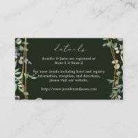 Rustic Eucalyptus & Gold 2 Details SM Green