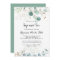 Rustic Eucalyptus Gold Floral Sip and See