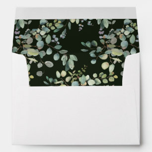 Rustic Eucalyptus Greenery Duo 2 - Green Envelope