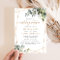 Rustic Eucalyptus Greenery Gold Wedding Reception