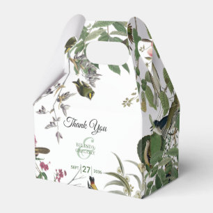 Rustic Eucalyptus Leaves Vintage Greenery Wedding  Favour Box
