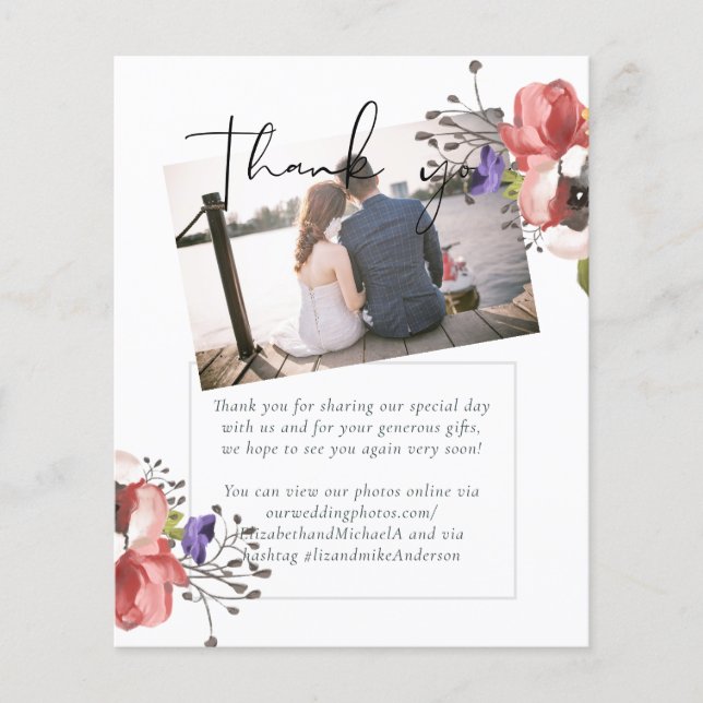 Rustic Fall Colours Wedding Collection - Budget (Front)