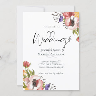 Rustic Fall Colours Wedding Collection - Budget