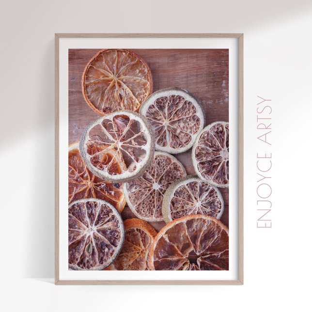 Rustic fall dry orange moody kitchen wall art (Creator Uploaded)