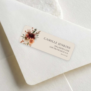 Rustic Fall Floral Bridal Shower