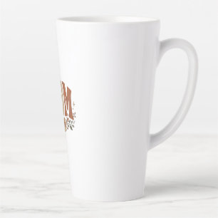 Rustic Fall Mum Floral Autumn Love Latte Mug