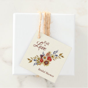 Rustic Fall Wedding Favour Tags