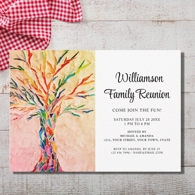 Rustic Family Reunion Invitation (Creator Uploaded)