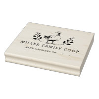 Rustic Farm Duck Egg Carton Stamp