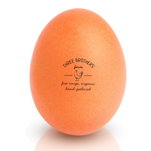 Rustic Farm Vintage Egg  Rubber Stamp (Creator Uploaded)