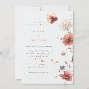 Rustic farm wedding Wedding Invitation