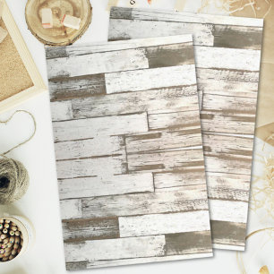 rustic farmhouse barn beige grey white wood grain tissue paper