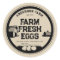 Rustic Farmhouse Barn Fresh Eggs Label Sticker