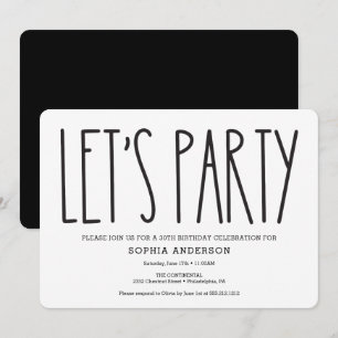 Rustic Farmhouse Birthday Party Invitation
