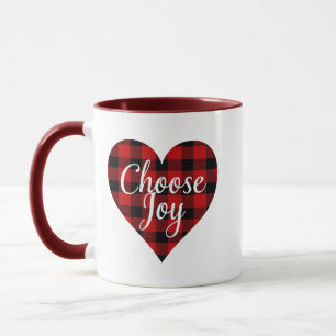 Rustic Farmhouse "Choose Joy" Mug