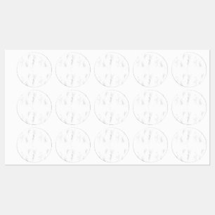 Rustic Farmhouse Custom Round Label