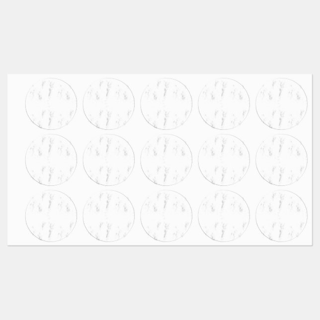 Rustic Farmhouse Custom Round Label (Sheet)