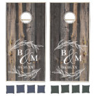 Rustic Farmhouse Dual Monogram Wedding