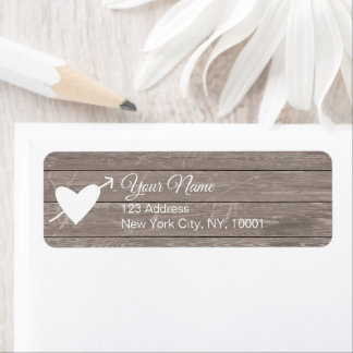 Rustic Farmhouse Heart Arrow Weathered Shiplap