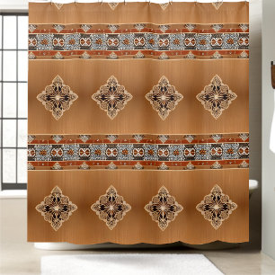 Rustic Farmhouse Shower Curtain Style 1