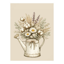 Rustic Farmhouse Watering Can