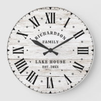 Rustic Farmhouse White Barn Wood Personalized Name