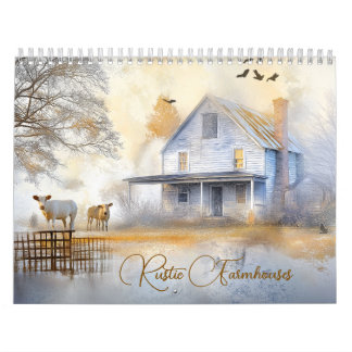 Rustic Farmhouses Calendar