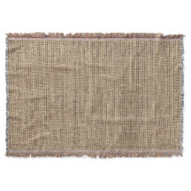 rustic faux brown burlap