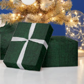 Zazzle + Distressed Gold Emerald Deep Green Wrapping Paper