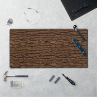 Rustic Faux Piece of Wood Grain Tree Bark