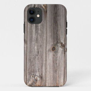 Rustic Faux Wood Texture iPhone 11 Case