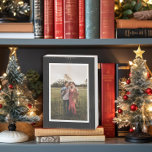 Rustic Favourite Photo Black Wooden Box Sign<br><div class="desc">Customise with your own photo; customise the colour on the face
Placeholder images by https://unsplash.com/@jessicarockowitz</div>