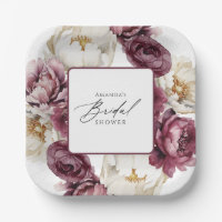 Rustic Floral Abundance Bridal Shower