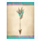 Rustic Floral Bohemian Arrow