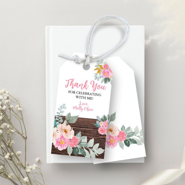 Rustic Floral Gift Tag (Creator Uploaded)