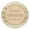 Rustic Floral Jelly Jam Custom Jar Baking Bakery