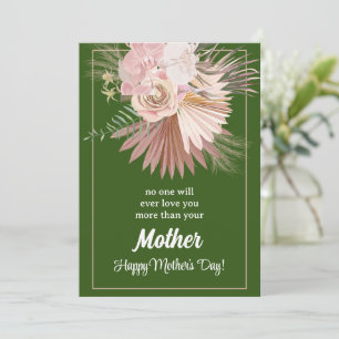 Rustic Floral Mother’s Day Card – Blooming Togethe