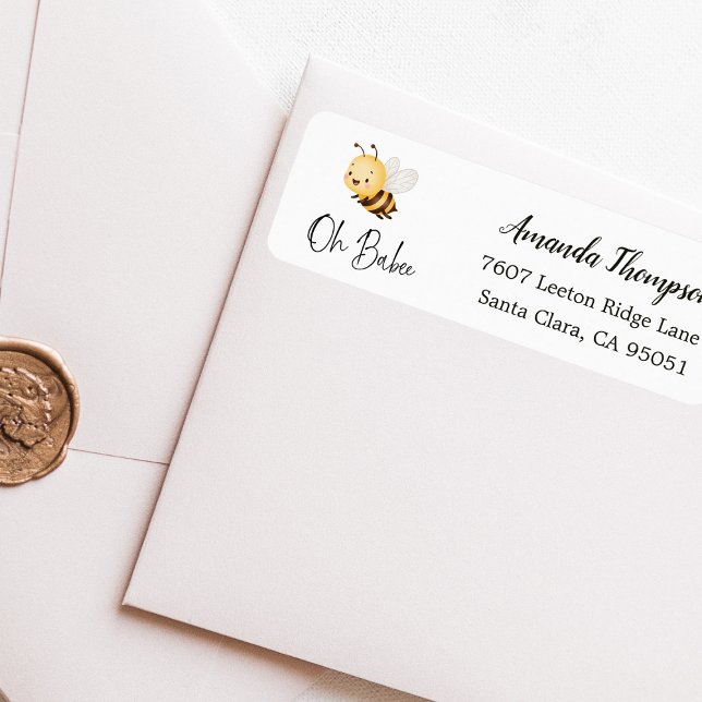 Rustic Floral Oh Babee Honey Bee Baby Shower (Creator Uploaded)