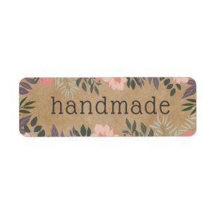 Rustic  Floral Vintage Paper Handmade Product 