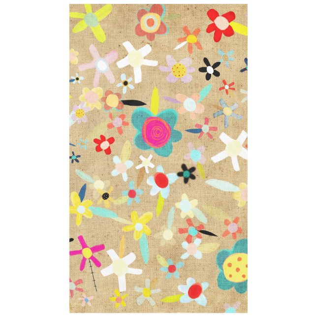 Rustic Flowers Home Decor Winter 2014 Tablecloth (Front)