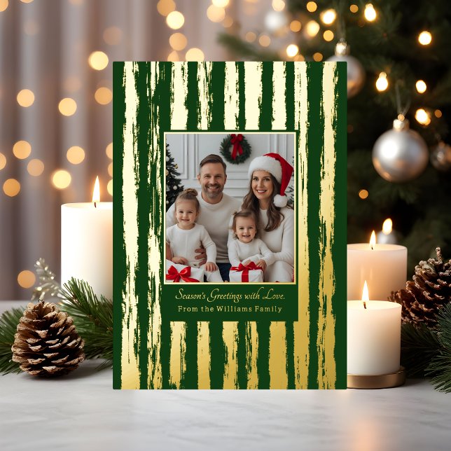 Rustic Foil Christmas Cards Templates 2 Photos (Creator Uploaded)