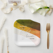 Rustic Forest Green Gold Cream Streams Custom