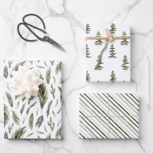 Rustic Forest Wedding Gift Wrapping Paper Sheets