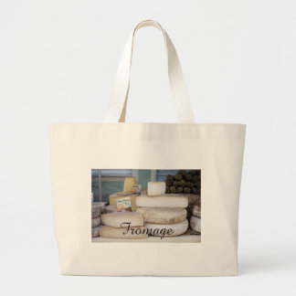 Rustic French Cheese Selection Large Tote Bag