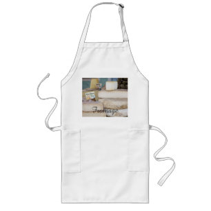 Rustic French Cheese Selection Long Apron