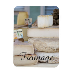 Rustic French Cheese Selection Magnet