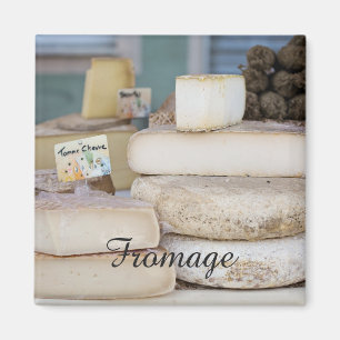 Rustic French Cheese Selection Magnet