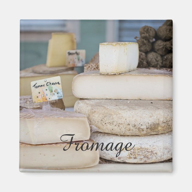 Rustic French Cheese Selection Magnet (Front)