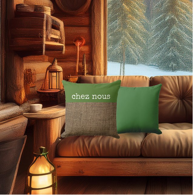 Rustic French Chez Nous Cushion (Creator Uploaded)
